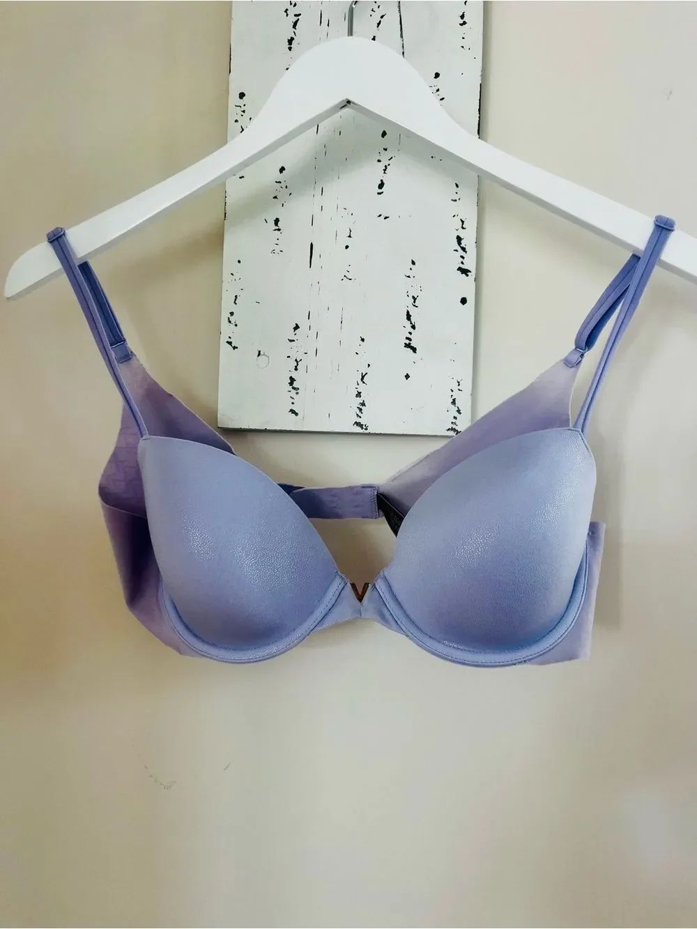 Victoria's Secret Light Lavender Push-Up Bra with Smooth Cups